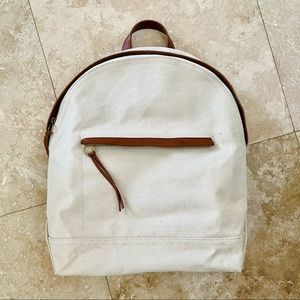 Madewell The Charleston Canvas Backpack (NWOT)